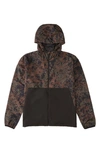 Billabong Windbreaker Jacket In Camo