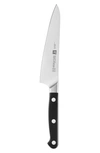 Zwilling J.a. Henckels Pro Ultimate 5.5-inch Prep Knife In Black/ Silver