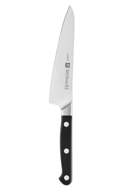 Zwilling J.a. Henckels Pro Ultimate 5.5-inch Prep Knife In Black/ Silver