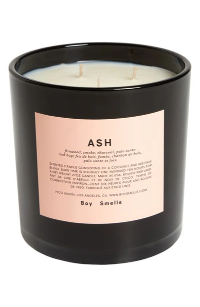 Boy Smells Ash Scented Candle, 27 oz