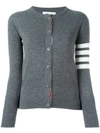 THOM BROWNE 4-BAR STRIPE CARDIGAN,FKC002A0001111559487