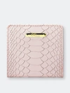 Gigi New York Mini Foldover Wallet In Pink