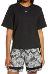Nike Sportswear Essential T-shirt In Black/ White
