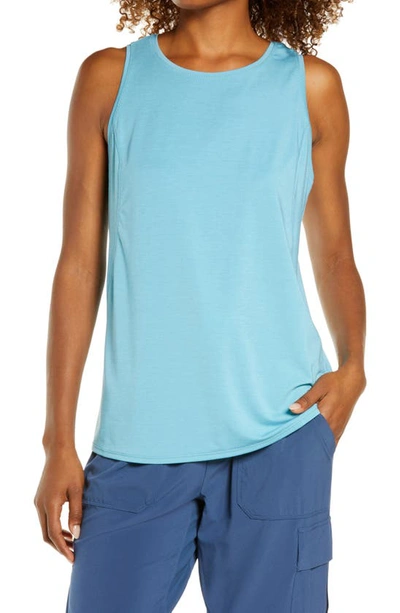 Zella Energy Tank In Teal Dolphin