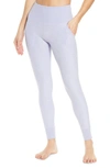 Zella Restore Soft Pocket Leggings In Blue Thistle