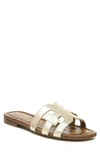 Sam Edelman Women's Bay Slide Sandals In Molten Gold