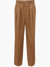 JW ANDERSON FRONT PLEAT WIDE LEG TROUSERS,16779214