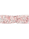 MISSONI FINE KNIT HEADBAND,C174C2BC-A241-0B56-C7D8-A35CF2F54B78