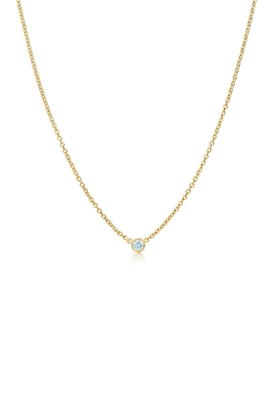 Suzy Levian 14k Yellow Gold Diamond Layering Necklace