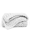 Ienjoy Home Home Spun Home Collection Premium Chunky Knit Blanket In Light Gray