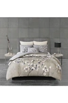 N NATORI NATORI SAKURA BLOSSOM COMFORTER SET TOP,NS10-3255-LILAC-FULL/QUEEN