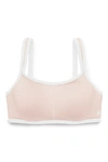 Natori High-impact Yogi Contour Convertible Full Coverage Sports Bra 731050 In Light Mocha/ivory