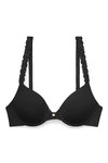 Natori Pure Luxe Full Fit Coverage T-shirt Everyday Support Bra (36c) Women's In Black