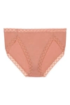 Natori Intimates Bliss French Cut Brief Panty In Frose