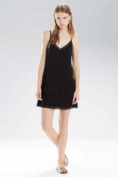 Natori Feathers Essentials Chemise In Black