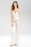 Josie Natori Natori Lolita Cami Top In White/sand