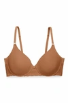 NATORI BLISS PERFECTION CONTOUR UNDERWIRE SOFT STRETCH PADDED T-SHIRT EVERYDAY BRA (30B) WOMEN'S,721154-GLOW-36D