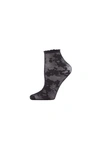 Natori Scarlet Lace Sheer Shortie Socks In Black