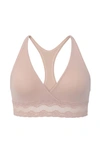 Natori Intimates Bliss Perfection Racerback Day Bra In Cameo Rose