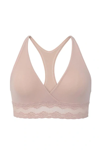 Natori Intimates Bliss Perfection Racerback Day Bra In Cameo Rose