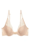 Natori Feathers Full Figure Bra In Cameo Rose