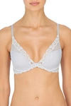 Natori Feathers Underwire Contour Bra In Platinum/nimbus