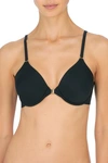 Natori Zone Front Close Full Fit Convertible Underwire Bra In Black