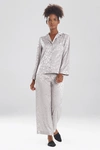 Natori Decadence Pajamas Set In Silver Pearl