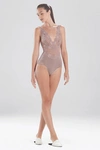 JOSIE NATORI NATORI ROSE PARFAIT ESSENTIALS BODYSUIT,H41119-ROSE-S