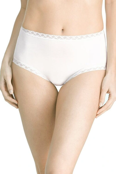 Natori Bliss Full Brief Panty In White