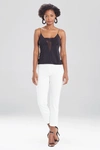 Natori Light Weight Ponte Slim Pants In Snow