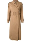 MUVEIL BELTED TRENCH COAT,MA62FC00411581995