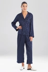 Natori Decadence Pajamas Set In Midnight Navy