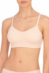 Natori Limitless Convertible Wireless Sports Bra In Golden Rose