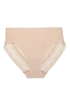 Natori Intimates Bliss Perfection French Cut Brief Panty In Pink Icing