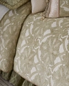 Austin Horn Collection Anastasia 3-piece Queen Comforter Set In Peridot