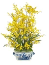 Winward Oncidium Faux Floral Arrangement In Pot