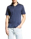 Fedeli Men's Zero Jersey Polo Shirt In 2 Navy