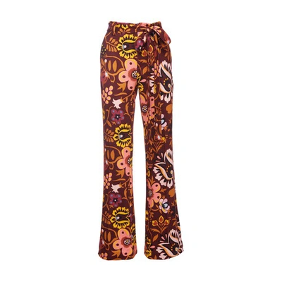 La Doublej Womens Multicolor Other Materials Pants In Multicolour