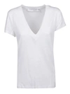 Iro Heloise T-shirt In White Linen In White
