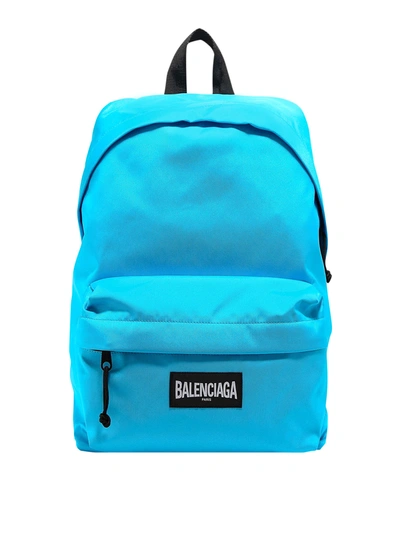 Balenciaga Xxl Oversized Backpack In Blue