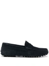 SCAROSSO MICHAEL SUEDE LOAFERS