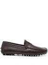 Scarosso Michael Slip-on Loafers In Brown