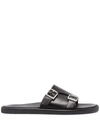 SCAROSSO CONSTANTINO BUCKLED SANDALS