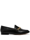 COACH HELENA LEATHER LOAFERS