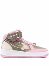 Enterprise Japan Ej Rocket Mid-high Lace-up Sneakers In Green