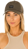 Rag & Bone Addison Graphic Print Baseball Cap In Olive