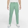 Nike Dri-fit Uv Men's Slim-fit Golf Chino Pants In Healing Jade
