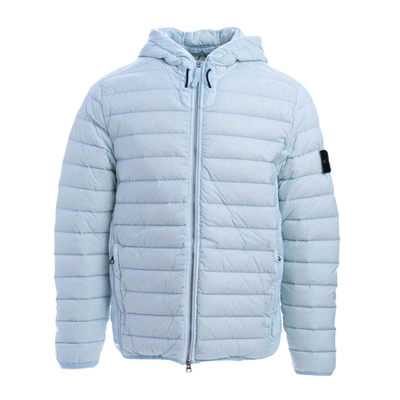 Stone Island Simple Down Jacket In White