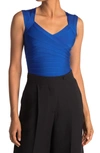 HERVE LEGER SWEETHEART NECK BANDAGE TOP,613000741905